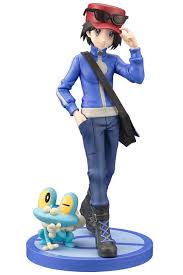 ARTFX J Calem with Froakie 1/8 Figure (Pokemon)