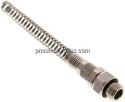 Knickschutztüllen für maschinen, werkzeuge usw. Gerade Drehverschraubung G 1 4 6x4mm Mit Knickschutz