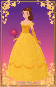 Belle Yellow Dress By Kawaiibritdeviantartcom On Deviantart Disney Princess Art Disney Beauty And The Beast Alternative Disney Princesses