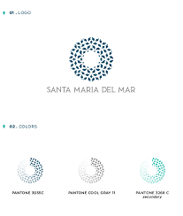 Santa Maria Del Mar On Branding Served Graphic Design Logo Branding Design Letterhead Design