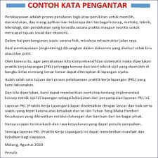 Proposal pengajuan magang telkom indonesia kata pengantar magang adalah lapangan (magang) yang wajib dolakukan oleh seluruh mahasiswa fakultas komunikasi dan bisnis yang merupakan perpadauan abata kegiatan pendidikan dan praktek lapangan.berdasarkan latar. 29 Contoh Kata Pengantar Makalah Laporan Proposal