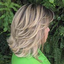 The hair is cut till the nape of the neck. 70 Brightest Medium Length Layered Haircuts And Hairstyles