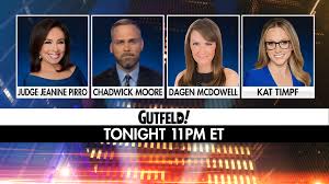 TONIGHT! Greg Gutfeld welcomes Judge Jeanine Pirro, Chadwick Moore ...