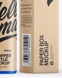 Check out our cosmetic packaging selection for the very best in unique or custom, handmade pieces from our eyelashes & mascara shops. Matte Dropper Bottle With Kraft Paper Box Mockup In Bottle Mockups On Yellow Images Object Mockups Box Mockup Dropper Bottles Bottle Mockup