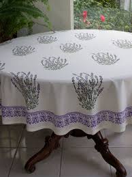 Lavender Dream French Provence Round White Table Cloths 90 Round Tablecloths Indian Table Round Tablecloth