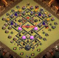 Share on facebook share on twitter share on google plus. 16 Best Th9 War Base Anti 3 Star 2021 New War Clash Of Clans Base