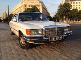 Mercedes S Class Vintage Paris Tour