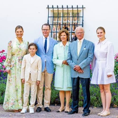 The Swedish Royal Family Celebrate Crown Princess Victoria's 49th Birthday  📸 Mischa Schoemaker | www.dutchpressphoto.com