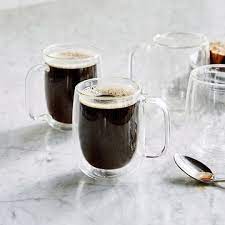 Zwilling J A Henckels Sorrento Plus Double Wall Coffee Glasses 12 Oz Sur La Table Glass Coffee Cups Coffee Glasses Glass Coffee Mugs