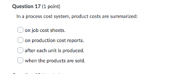 Solved Product Al Number Of Setups Machining Hours Orders Chegg Com