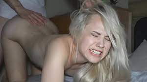 Blonde anal pain porn