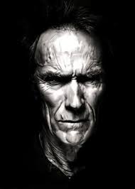 Metal Poster Clint Eastwood