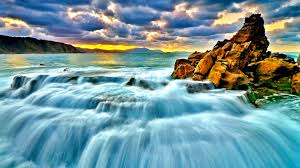 Wallpaper Sea Surf Sunset Waterfall Full Hd 1080p Hd Nature Good Morning And Good Night 1920x1080 Download Hd Wallpaper Wallpapertip 87 waterfall wallpapers (laptop full hd 1080p) 1920x1080 resolution. wallpaper sea surf sunset waterfall