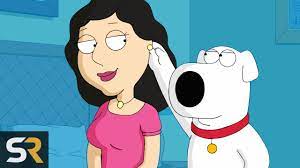 20 Times Family Guy Characters Got Too Close For Comfort - YouTube