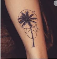 30 Superb Palm Tree Tattoo Designs And Meaning Palm Tree Tattoo Tattoos Tree Tattoo
