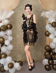 Avec kiabi, dénichez un déguisement années 20 pas cher, quelle que soit votre corpulence. Robe Charleston Robe Annee 20 Femme Robe Vintage Pailletes Costume Great Gatsby Deguisements Halloween Milanoo Com