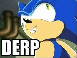 Sonic Derp By Shadyk101 On Deviantart Sonic Sonic Funny Funny Games