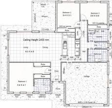 The house can be vaulted or done with flat ceilings to save money. 3 Bedroom House Plan Garage House Plans Three Bedroom House Plan Bedroom House Plans