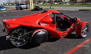 It's street legal, registerable as a motorcycle, and yours for under us$50,000. The Heritage Of Quebec The Campagna T Rex 16s