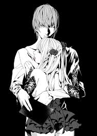 Day of the dead skull drawing at getdrawings. Death Note Light Yagami Amane Misa Kinda Cute Anime