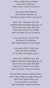 My heart will go on is a song recorded by canadian singer celine dion. Titanic Lyrics My Heart Will Go On Great Song Lyrics Song Lyric Quotes Favorite Lyrics