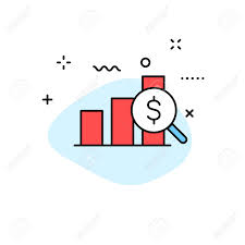 Data Analysis Web Icons In Line Style Graphs Analysis Big