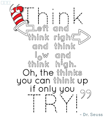Dr Seuss Quote Think Dr Seuss Quotes Seuss Quotes Quotes For Kids