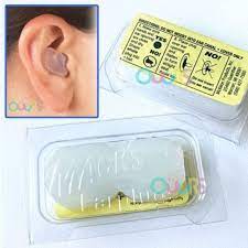 Swimming Earplug Mack S Pillow Soft Silicone Earplug L Moldable Sleeping Ear Plug Shopee Singapore