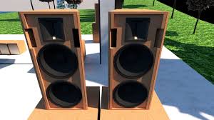The jackson ampworks dual ported cabinet is the best selling product we've ever made; Enclosure Design Rcf Dual 15 Mid Hi Loudspeaker System Youtube