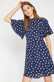Kadin Elbise Trendyol Puantiyeli Elbise The Dress Elbise Modelleri
