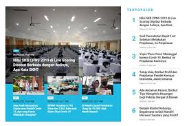 Maybe you would like to learn more about one of these? Populer Tren Nilai Skb Cpns Di Live Scoring Beda Kabar Pencabutan Rapid Test Untuk Perjalanan Halaman All Kompas Com