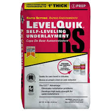 Custom Building Products Levelquik Rs 50 Lbs Self Leveling Underlayment Lq50 The Home Depot Underlayment Resilient Flooring Basement Flooring