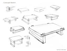There are four pieces held together with slots, as well as simple mortise and tenon type ho… Flat Pack Coffee Table By Mengwei Xiao At Coroflot Com
