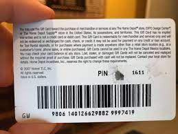 Most of them are small denomination, mostly $25 with a couple $50. Brad Fitzpatrick A Twitter And Here S A Home Depot Gift Card For Somebody