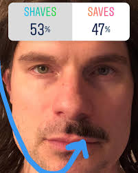 the results is in! thank you for participatings in my Mustash Shave  Election once more! (if you is wondering why i did shave starting from  middle of mustash—and not from the end—please