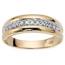 Buy Gold Men S Wedding Bands Groom Wedding Rings Online At Overstock Our Best Wedding Cool Wedding Rings Round Diamonds Wedding Band Diamond Wedding Bands