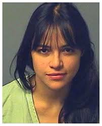Michelle Rodriguez S Mugshot Celebrity Mugshots Mug Shots Michelle Rodriguez