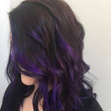Give it an extra healthy and shiny finish with some love beauty and planet rose & almond natural oils infusion. 5 Streaking Black Berry Summer Hair Streaks Purple Hair Highlights Purple Hair Streaks