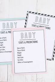 If so, try printable baby cards for inviting your friends to the baby shower. Free Printable Baby Predictions Cards Baby Shower Game Baby Prediction Cards Baby Prediction Funny Baby Shower Games