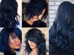 Le nuove tendenze autunno/inverno 2021. Capelli Nero Blu Tantissime Foto Per Farvi Catturare Da Questo Look Capellistyle