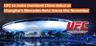 Ufc To Make China Debut At Shanghai S Mercedes Benz Arena Coliseum