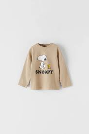 Ropa Para Bebe Nino Zara Espana Peanuts T Shirts Shirts Toddler Sweater