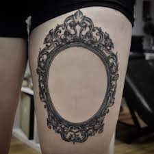 Maybe you would like to learn more about one of these? Viktorianisches Rahmentattoo Today Pin Framed Tattoo Mirror Tattoos Victorian Frame Tattoos