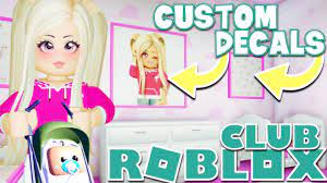 We assert that this qualifies as fair use of the material under. Decorate With Custom Decals Club Roblox Baby Update How To Make Decals On Roblox Youtube