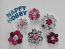 Blumenkopfe Aus 7 Oder 14 Zeitungsrollchen Upcycling Diy Happy Hobby Youtube Kreative Ideen Buchseiten Diy Projekte