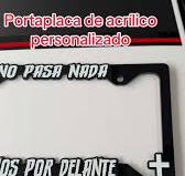 Portaplaca de acrílico personalizado para TikTok