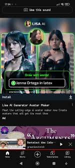 AI JENNA ORTEGA UPDATE: They changed their ads to have this text ...