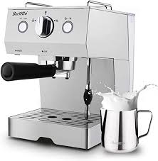 Amazon Com Espresso Machines 15 Bar Espresso Coffee Machine With Milk Frother Wand For Espresso C Frother Wand Espresso Coffee Machine Stainless Steel Coffee