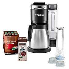 Choose your favorite ground coffee, or choose from hundreds. Keurig K Duo Plus Coffee Maker With Single Serve K Cup Pod And 12 Cup Carafe Brewer Black 12 Cup Thermal Carafe And 15 K Cup Pods Included Buy Online In Jamaica At Jamaica Desertcart Com Productid