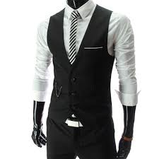 2019 New Arrival Dress Vests For Men Slim Fit Mens Suit Vest Male Waistcoat Gilet Homme Casual Sleeveless Forma Mens Suit Vest Vest Dress Mens Fashion Business
